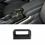 Centrinis valdymas Apdailos vidaus apdaila ABS pavaros &scaron;oninio moldingo dangtelio apdailos automobilio stilius, skirtas Toyota Highlander XU70 Middle Armrest