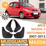 Automobilių purvasaugiai, skirti Mazda 2 / Demio GE hečbekui 2008 2009 2010 2011 2012 2013 m.