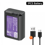 PALO 7,4 V 2250 mAh USB NP-FW50 NP FW50 NPFW50 baterija, skirta Sony Alpha a 6500a 6300 a6000 a5000 a3000 NEX-3 a7R a7S NEX-7