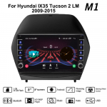 2Din skirtas Hyundai IX35 Tucson 2 LM 2009-2015 Su mygtuko rankenėle Android automobilinis stereo radijo multimedijos vaizdo grotuvas Navigacija GPS 1+16GB