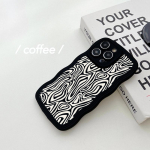 &bdquo;Wave Shape&ldquo; mink&scaron;tas TPU dėklas, skirtas OPPO A57 4G Vivo Y35 Y02 Tecno Spark 10C Redmi Note 12 Pro Note 11 Realme C55 C53 IPhone Samsung S23 Ultra A23 A13 dangtelis Infinix HOT 30 play