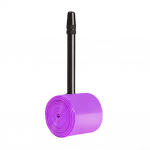 Violetinis žvyro dviračio vidinis vamzdis, reaguojantis pagreitis