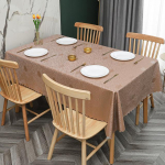 Stačiakampė plastikinė staltiesė PVC, atspari vandeniui nuo užsiter&scaron;imo, lauko valgomojo stalo užtiesalas 80X120cm