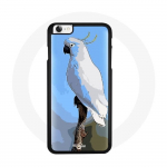 Coque Iphone SE Cacatoes Perroquets Blanc