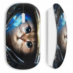 Souris Sans Fil Astronaut cat