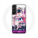 Coque pour Samsung Galaxy S21 FE Formule 1 Sergio P&eacute;rez Pilote automobile de F1
