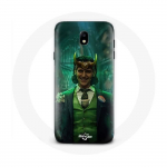 Coque pour Samsung Galaxy J7 2017 Loki Thor Ragnarok avec Casque Affiche Personnage S&eacute;rie Saison 1