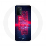 Coque pour Oppo A74 Stranger Things Logo Transparent Saison 4 Bande annonce 2022