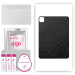 Apgo odos lipdukų plėvelės folijos vinilas, skirtas BACK, suderinamas su Apple iPad Pro 11 2022, atsparus įbrėžimams, lengvai montuojamas - Black Honeycomb