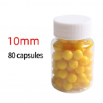 Silikagelio plūduriuojantis masalas kamuoliukui, mink&scaron;tas masalas, 1 butelis, silikoninis buteliukas