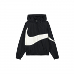 Nike Logotipo Spausdinimo Audinio Ilgomis Rankovėmis Striukė Vyri&scaron;ka Striukė Juoda FB7878-010 L