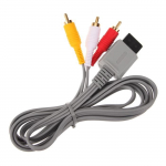 C&acirc;ble Wii AV vers RCA Audio vid&eacute;o Composite pour Nintendo Wii - Connectez votre console Wii &agrave; votre TV - 1,8m
