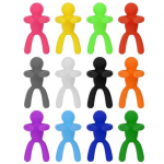 12 vnt kokteilių žymeklis mielas daugkartinis nuimamas linksmas silikoninis laipiojimo vyri&scaron;kas stiliaus vyno taurės žymeklis žavesio žymeklis restorano reikmenys