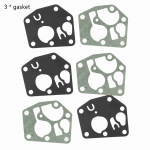 3 X Briggs and Stratton Karbiuratoriaus Diafragma / Tarpinė 795083 495770