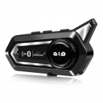 BT31 motociklo &scaron;almo ausinės Bluetooth Moto domofonas 500m, skirtas 2 vairuotojams, vandeniui atsparus IPX6 su 1000 mAh baterija