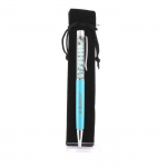 Pierres et Min&eacute;raux. Stylo min&eacute;raux Amazonite du Br&eacute;sil. Couleur Bleu turquoise.