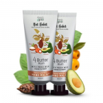 Nat Habit 4 Butter Mush Hand Cream Fresh Whipped Hand Malai With Shea, Tucuma, Avocado & Cocoa Butter(Pack of 2 x 30ml)
