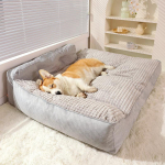 &bdquo;Doghouse Four Seasons&ldquo; universalus didelių &scaron;unų kilimėlis, &scaron;unų miegojimo kilimėlis, žieminis &scaron;uns guolis, &scaron;uns kilimėlis, miegantis su &scaron;uns guoliu, &scaron;uns sofa-lova M52*38*21CM