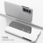 &bdquo;Samsung Galaxy S22 Ultra 5G Case Smart Mirror View&ldquo; odinis stovo atverčiamas dangtelis, skirtas &bdquo;Samsung S 22 Ultra S22+ Plus Magnetic Coque&ldquo; Samsung S22