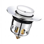 Greitai nusausinamas kriauklės sietelis, kriauklės kam&scaron;tis su kvapą sulaikančiu dangteliu, praustuvo plaukų gaudyklė, patobulinimai praustuvams ir vonioms