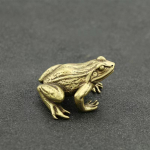 Solidus žalvarinis retro varlės arbatos augintinis - kūrybingas namų ir stalinio kompiuterio ornamentas