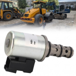 12V Elektrinis solenoidinis vožtuvas 25220994 Lydinio plieno solenoido pakaitalas JCB 3CX 4CX ekskavatoriui-krautuvui