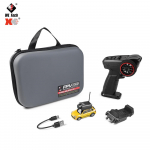 Mini 6401 RC automobilis su kamera su nuotolinio valdymo pultu 1/64 720P FPV kameros transporto priemonė su giroskopu RC lenktyninis automobilis žaislas vaikams geltona