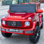 Mercedes-Benz G-Class vaiki&scaron;kas elektrinis visureigis su nuotolinio valdymo pultu, tinkamas berniukams ir mergaitėms - didelis keturiais ratais varomas, važiuojamas automobilis.