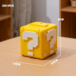 Super Mario Bros kaladėlės Yoshi Luigi Žvaigždė Surinkimas Klaustukas MOC 3D modelis Mario Mini kaladėlių žaislas Kalėdų dovanai No Box