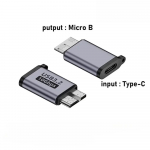 Micro B USB C 3.0 Vyri&scaron;kas į Type C Moteri&scaron;kas Adapteris Type-C USB3.0 Micro B Jungtis