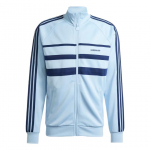Adidas Originals Pirmoji Patogi Universali Madinga Odai Draugi&scaron;ka Vienspalvė Dryžuota Striukė Vyri&scaron;ka Striukė Mėlyna JP1042 2XL