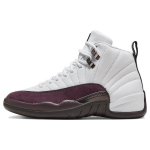 A Ma Mani&eacute;re x Air Jordan 12 Retro SP Balti Moteri&scaron;ki Sportbačiai Juodi Bordo-Crush DV6989-100 40