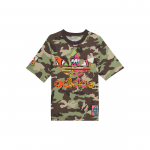 Adidas Originals X Jeremy Scott Kolaboracija Animacinis Kamufliažas Didelio Dydžio Mar&scaron;kinėliai Vyrams Vir&scaron;ūnės Karinė Žalia H53374 L