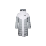 Nike Windrunner Pūkinė Ilga Striukė su Gobtuvu Vyri&scaron;ka Vir&scaron;utinė Apranga Pilka AA8854-101 L