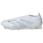 adidas Predator 24 Elite Laceless FG Pearlized Pack Unisex sportbačiai White Cloud-White Silver-Metallic IE1806 40