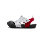 Air Jordan Flare TD Balti Gym Red Juodi Ta&scaron;kuoti Kūdikio Sportbačiai CI7850-106 26