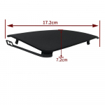 Priekinio buferio vilkimo kablio dangtelis, gruntuotas, tinka BMW F25 X3 2015-2017 51117338474