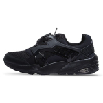 Puma Disc Blaze Ct Sintetinės odos sportbačiai Smūgio absorbcija Žemi kasdieniai batai Unisex sportbačiai Juodi 362040-02 37