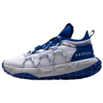 Under Armour Summit UA HOVR Summit FT Cuff Patogūs Patvarūs Kvėpuojantys Lengvi Vidutinio Auk&scaron;čio Laisvalaikio Batai Unisex sportbačiai Balti Mėlyni 3022945-105 37.5