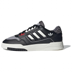 Adidas Originals Drop Step 2.0 žemi patogūs apjuosiantys žemi sportbačiai unisex kedai juodi balti pilki IG4333 36