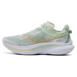Saucony Kinvara 14 Patogūs Neslystantys Patvarūs Lengvi Žemi Bėgimo Bateliai Moteri&scaron;ki Bėgimo Bateliai Balti Žali S10823-100 35.5