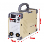 220V Mini Tig Inverteris 10-420A rankinis Mini MMA DC inverterinis suvirinimo aparatas su spaustuku, skirtas suvirinimo darbiniam suvirintojo inverterio įrankiui