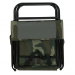 Sulankstoma lauko kempingo žvejybos kėdė, patogi ne&scaron;iojama sėdynė su laikymo krep&scaron;iu