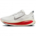 Nike Vomero 18 Platinum Tint Siren Red Unisex Sportbačiai Cream Light-Smoke-Grey Metallic-Pewter HM6803-001 45