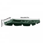 Lauko sūpynių stogelio keitimas Atsparus vandeniui pavėsinės stogelio keitimas Lauko apsaugos nuo saulės dangalas Atsparus lietui UV spinduliams atsparus markizės vir&scaron;us