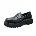 Lakinės odos batai storu padu Loafers Madingi Prabangūs Vyri&scaron;ki Slip on Mocassin Batai Kvėpuojantys Homme Zapatos De Hombre Flats 44