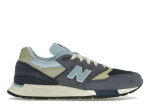 &bdquo;New Balance 998 Made in USA&ldquo; &ndash; tamsiai mėlyni, chromuoti ir mėlyni batai &bdquo;U998CB&ldquo;. EU 37 mėlyna