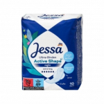 Jessa Ultra Su sparneliais Naktiniai 10 vnt. pakuotė (Supakuota atskirai)