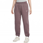 Nike Sportswear Phoenix Fleece Auk&scaron;to juosmens Laisvo kirpimo Megztos kelnės su rai&scaron;teliu ir rankogaliais Moteri&scaron;kos kelnės FZ5997-502 XS