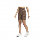 Nike One moteri&scaron;kos auk&scaron;to juosmens 7 leopardo ra&scaron;to dviratininko &scaron;ortai Archaeo Brown White Moterims DX0122-256 XS